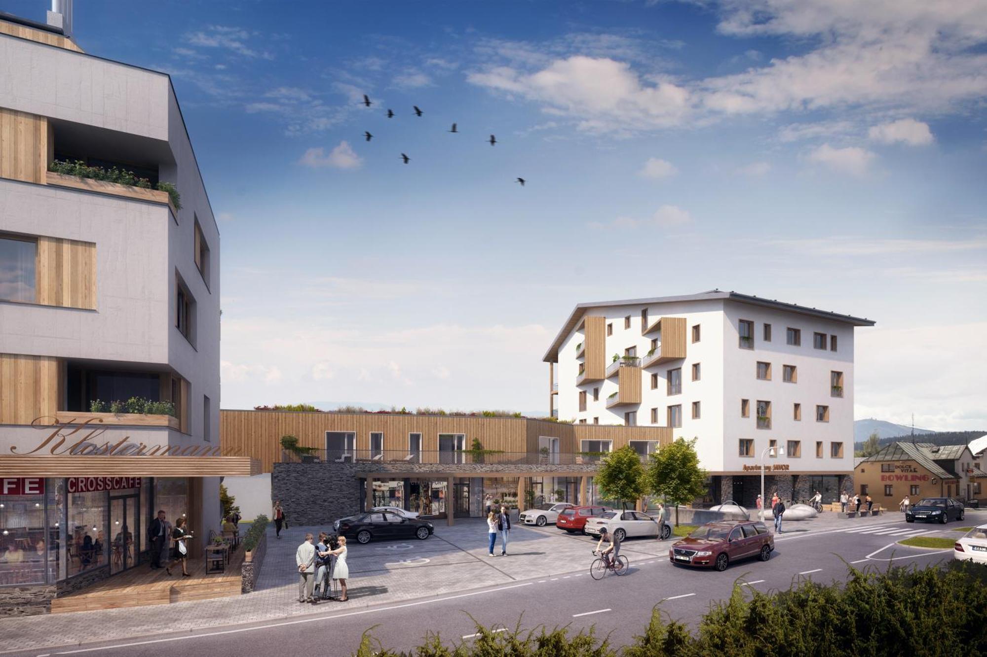 Apartment Rezidence - Javor & Wellness Železná Ruda Exterior foto